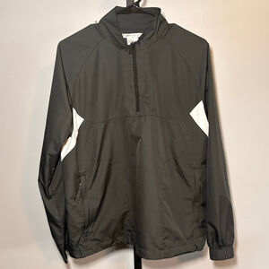 Nike Golf Black‎ & White Windbreaker Jacket large